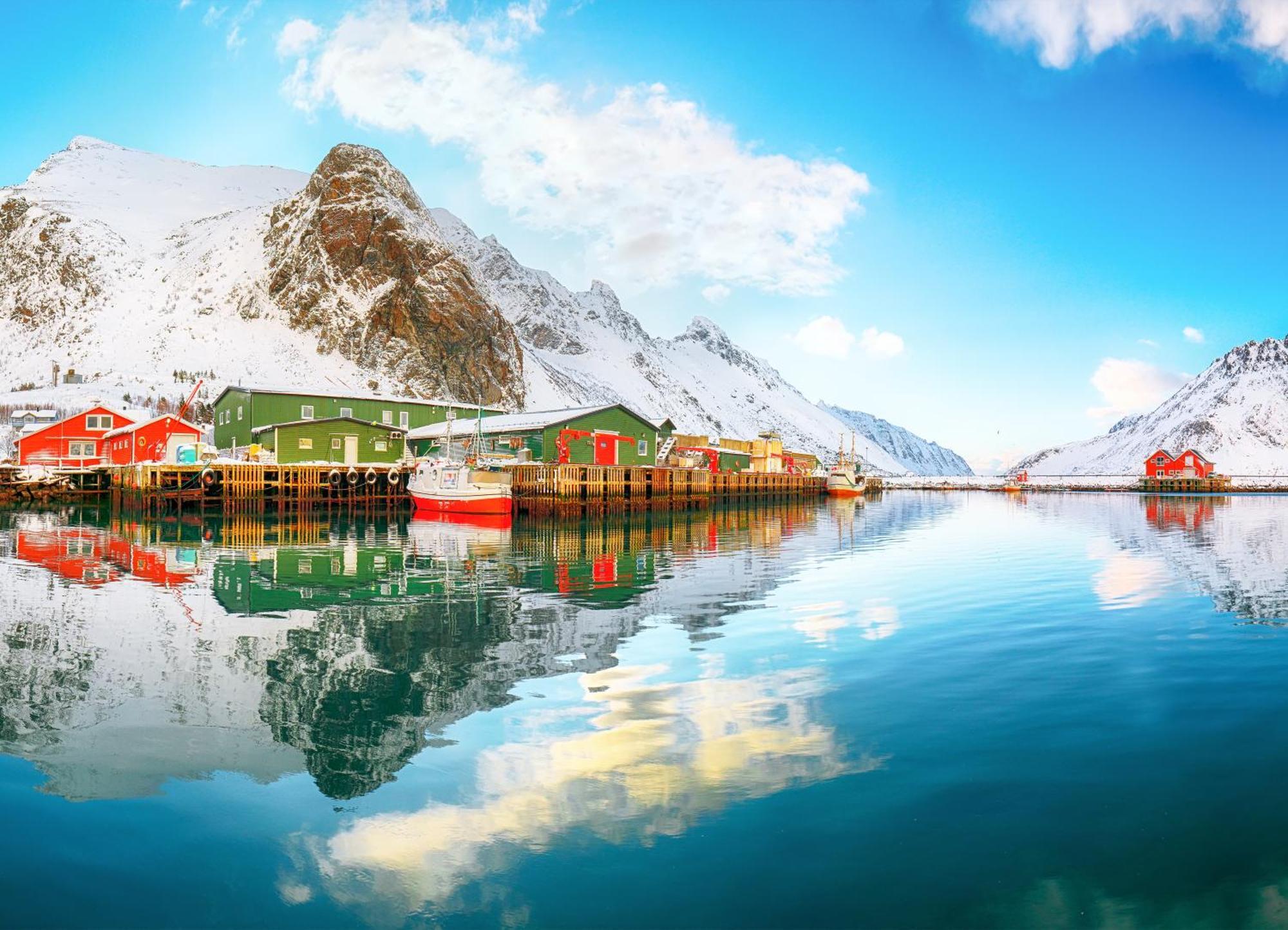 Lofoten Arctic Apartments Ramberg Bagian luar foto